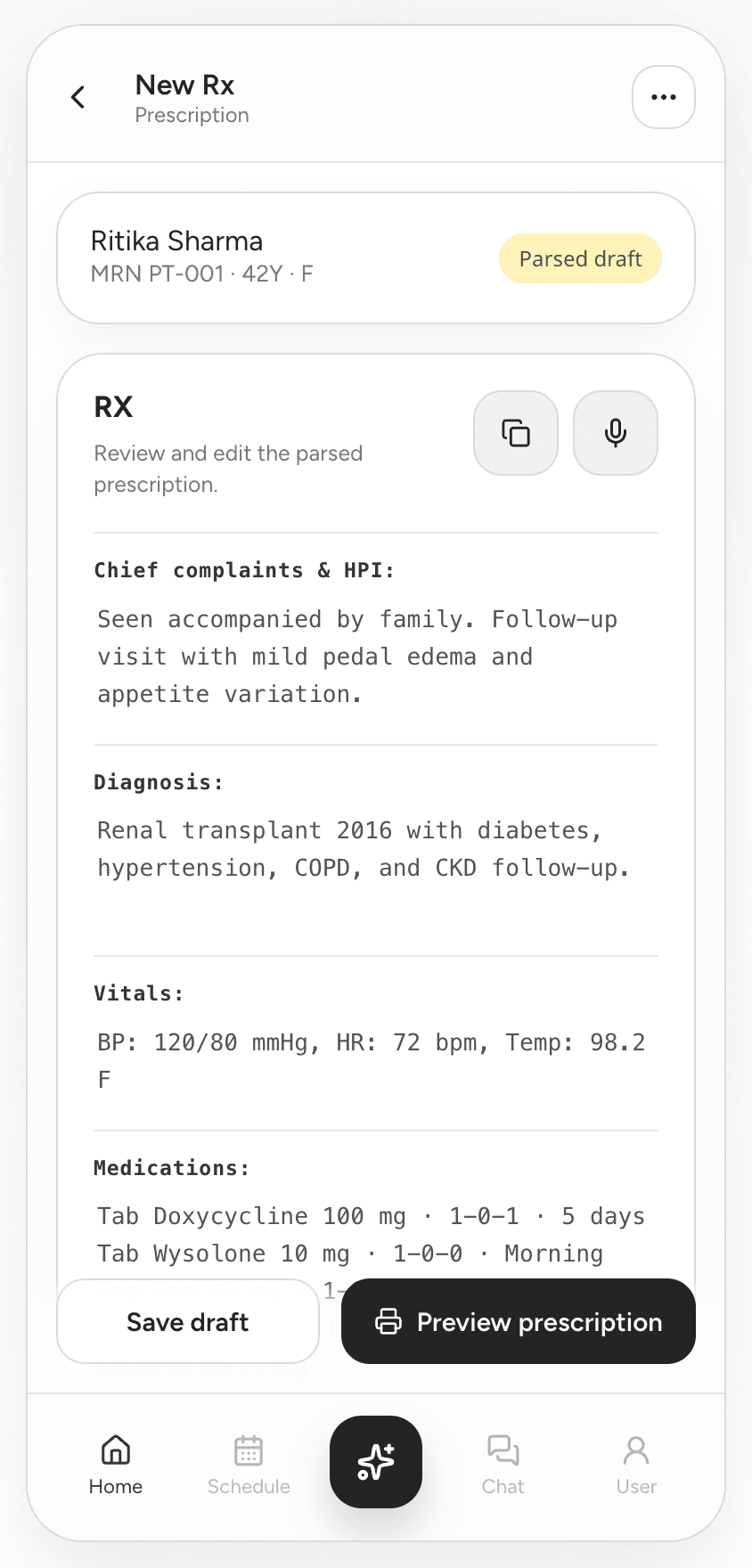 Patient profile 04 from the V1 patient profile