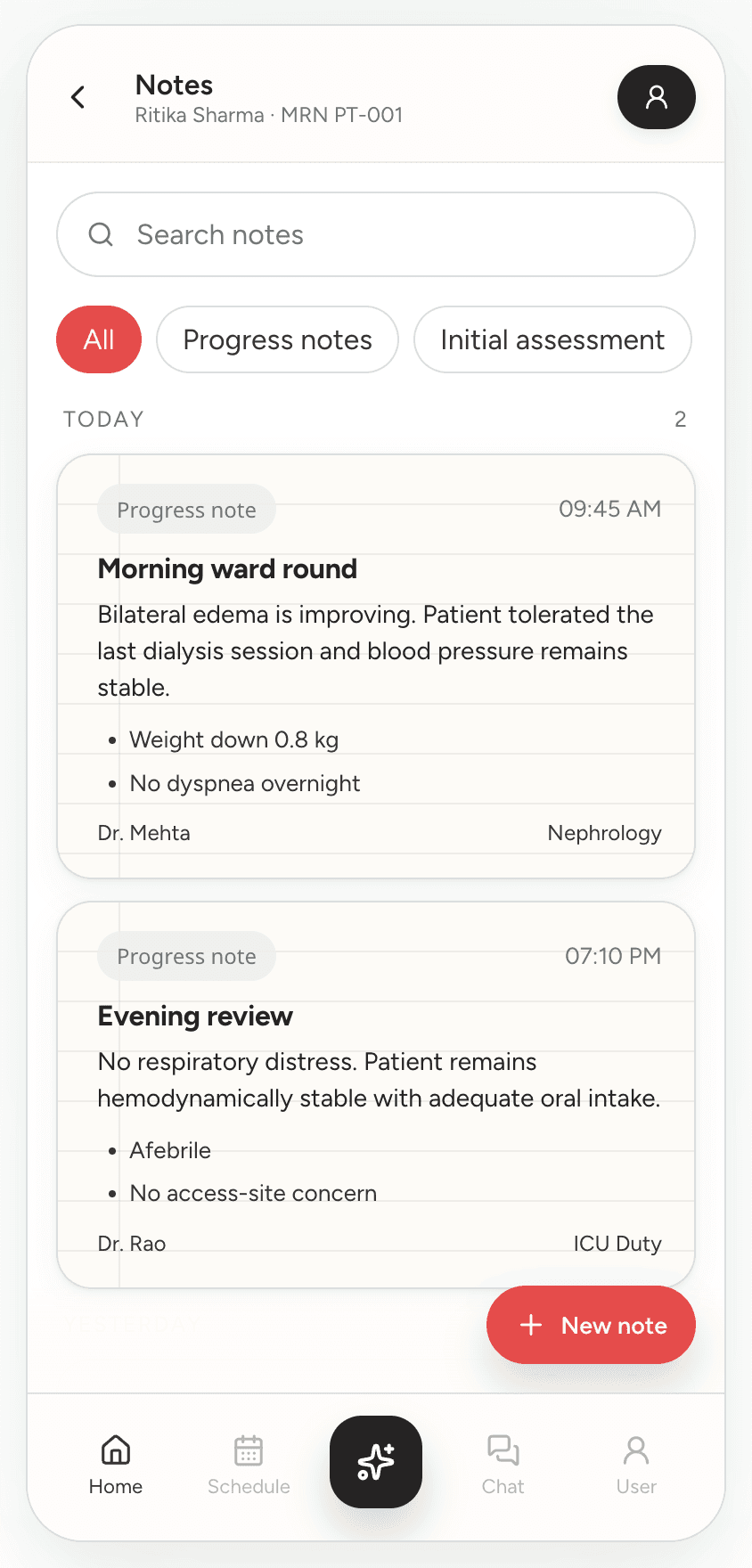 Patient profile 07 from the V1 patient profile